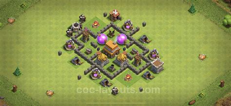 farming base   link hybrid anti  clash  clans