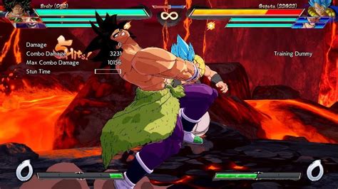 DBFZ 0 5 Ki TOD Dbs Broly Combo YouTube