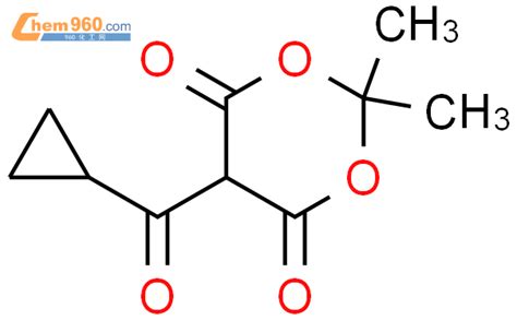 134302 11 7 1 3 Dioxane 4 6 Dione 5 Cyclopropylcarbonyl 2 2 Dimethyl