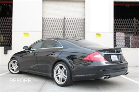 Buy Used 2007 Mercedes Benz Cls 63 Amg Matte Black Ecu Tuned Lowered No