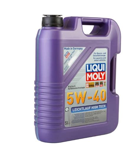 LIQUI MOLY 5W40 HIGH TECH 5L