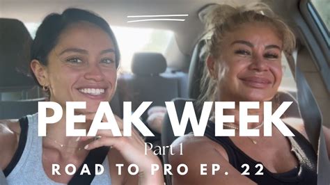 Peak Week Pt 1 NPC ATLANTIC STATES Bikini Prep Series Road To Pro