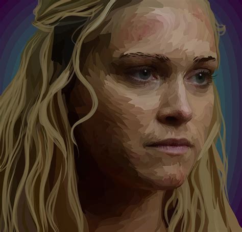 Clarke - The 100 by L-C-J on DeviantArt