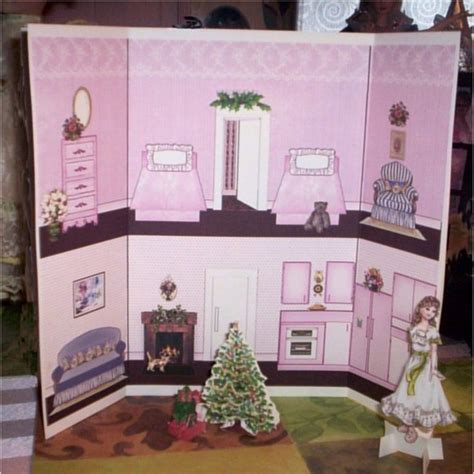 Paper Crafts Playsets Dwellings Furniture Ammey S Art Attic Paper Crafts Doll House