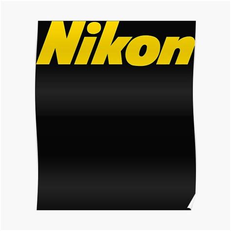 "Nikon Camera Logo Classic T-Shirt.png" Poster for Sale by ...