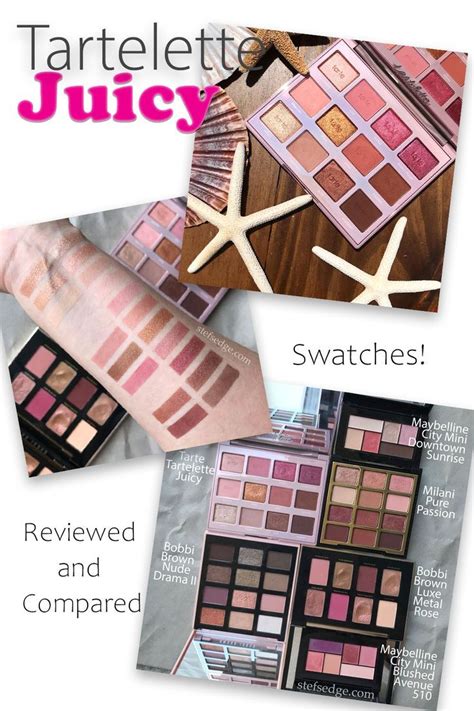 Tartelette Juicy Palette Swatches And Review Artofit