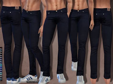 High Quality Jeans For Male Simavailable In 16 Colors Found In Tsr Category Sims 4 Male