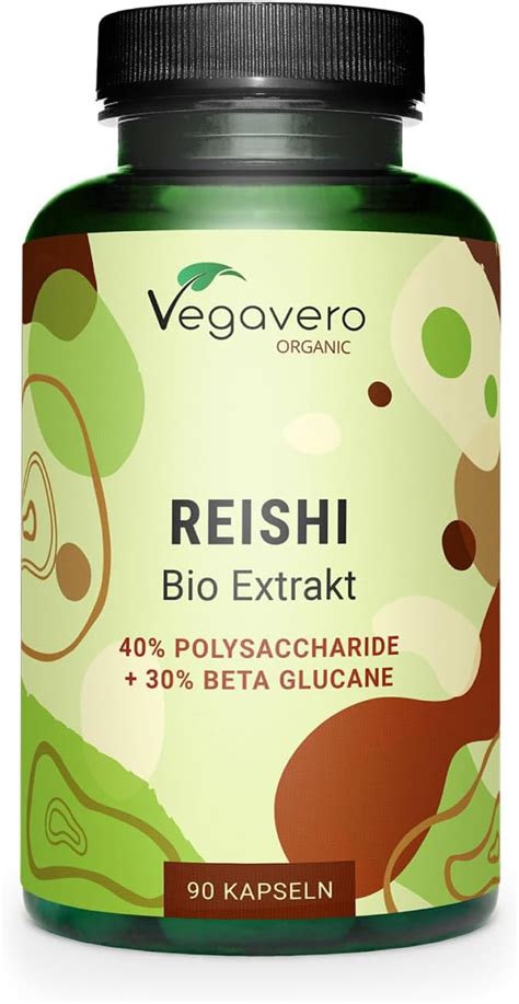 Reishi Bio Vegavero Polisaccaridi Beta Glucani E