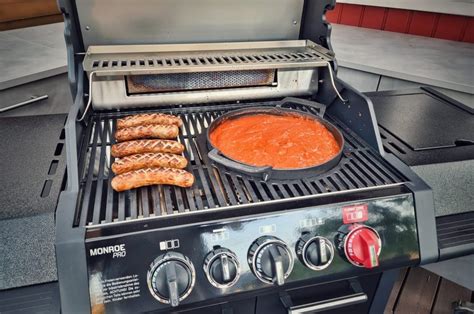 Enders Gasgrill Monroe Black Pro Ik Turbo Im Test Bbqpit De