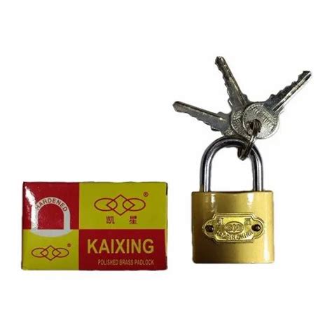 With Key Kaixing China Padlock Mm Main Door At Rs Piece In New