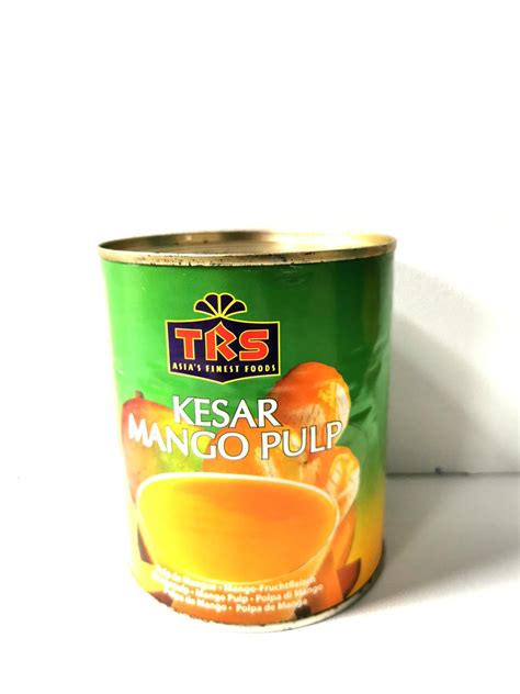 Trs Canned Mango Pulp Kesar G Myspiceshop Co Uk