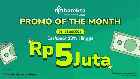 Promo Cashback Investasi Di Bareksa