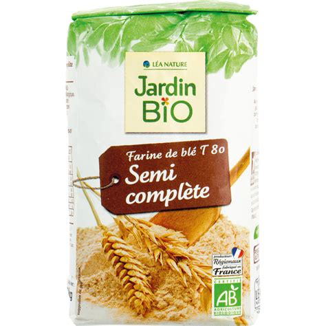 Farine semi complète Jardin Bio 1kg Drive Z eclerc