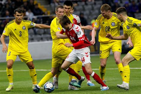 Kazakhstan Denmark Euro Match Review Statistics March