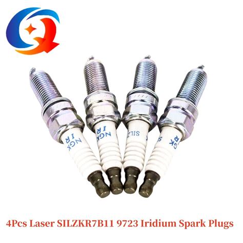 Pcs Laser Silzkr B Iridium Spark Plugs Fits Ngk Hyundai Elantra