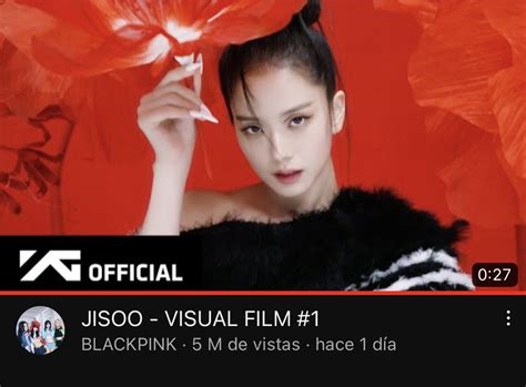 Jisoo M Xico On Twitter Jisoo Visual Film Ha Llegado A Cinco