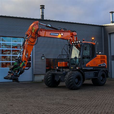 Afgeleverd Doosan Dx W Snippe Erica