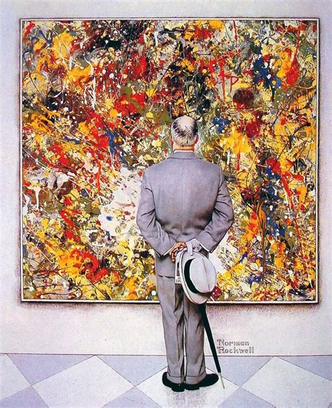 The Art Of The Day Norman Rockwell The Connoisseur 1962 Rockwell