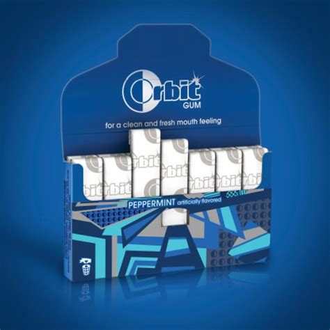 Orbit Peppermint Sugar Free Chewing Gum Packs 3 Pk 14 Ct Pick N Save