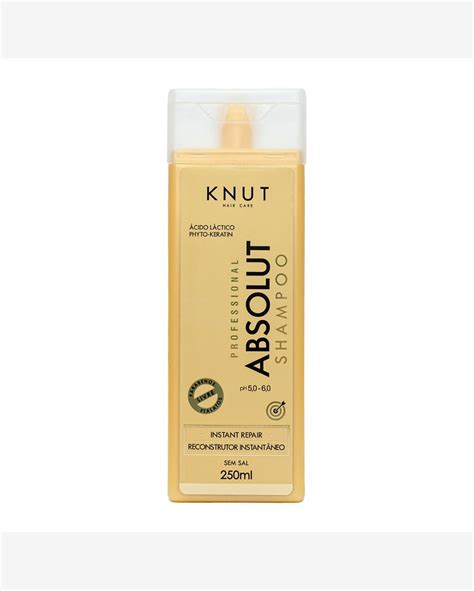 Riachuelo Kit Knut Professional Absolut Shampoo E M Scara Produtos