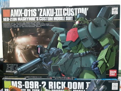 HGUC AMX 011S Zaku III Custom Gunpla Wiki Fandom