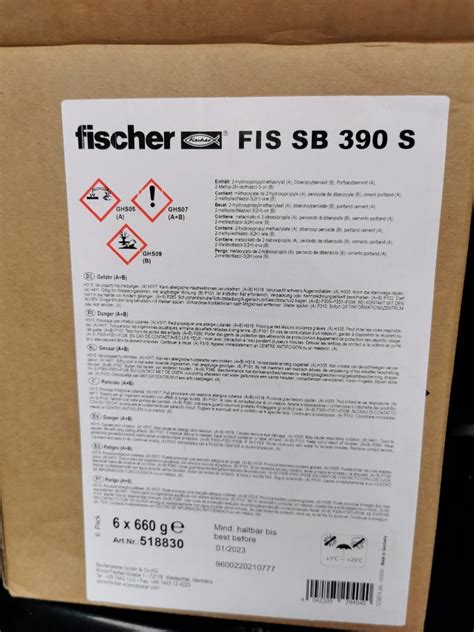 Kotwa Chemiczna FISCHER FIS SB 390 S Nowogrodziec Kup Teraz Na