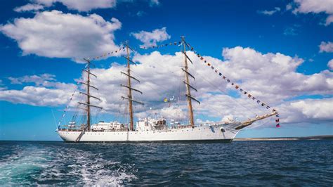 LA FRAGATA ARA LIBERTAD LLEGA A LA CIUDAD DE PUERTO MADRYN Y SE PODRÁ