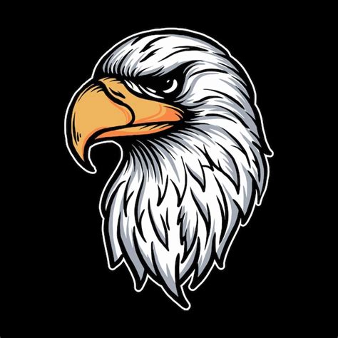 Premium Vector Eagle Mascot Vector Illustration