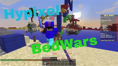 Minecraft Hypixel Bedwars Gameplay YouTube