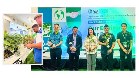 Denr Celebrates Phl Environment Month With ‘community Pantree At Sm