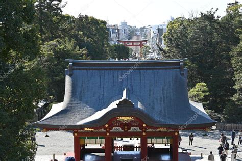 Tourist Attractions In Japan Kamakura Tsurugaoka Hachimangu Shrine This