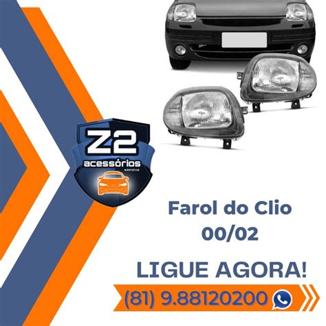 Farol Do Renault Clio No Brasil