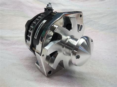 Gm 10si 320 Amp 1 Wire Polished Alternator