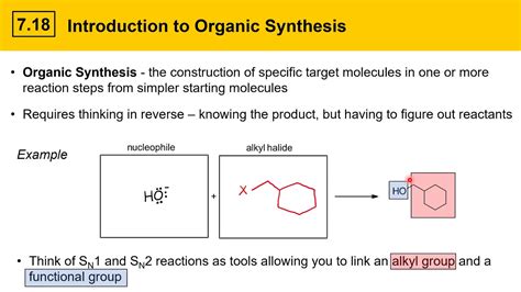 7 18 Introduction To Organic Synthesis YouTube