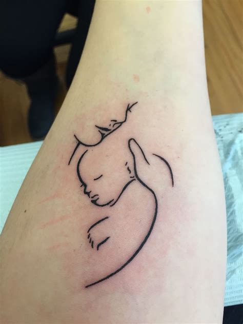 Tattoo Symbolizing My Surrogacy Journey And Bond With Baby Mom Baby