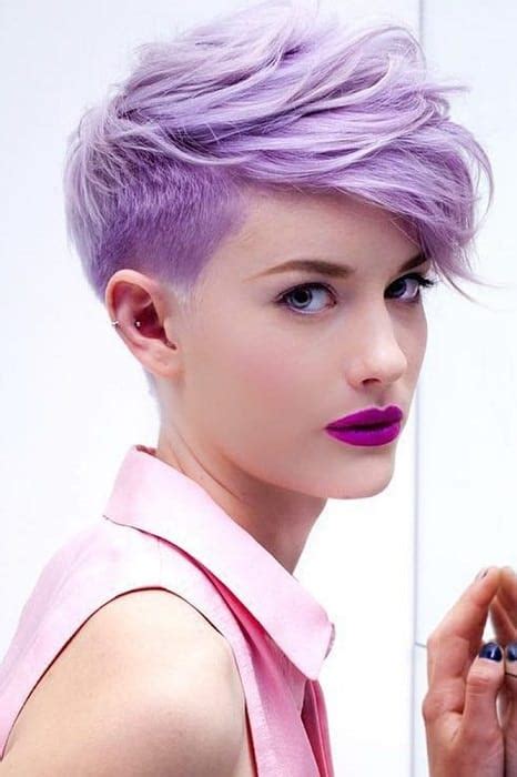 8 Purple Pixie Cuts Thatll Never Go Out Of Fashion 2025