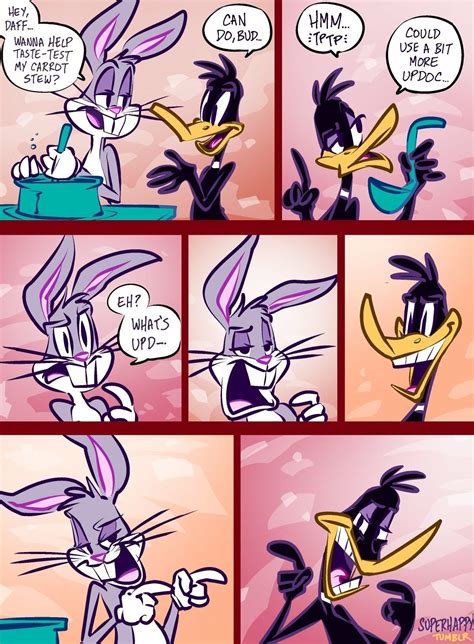 Superhappy Bugs Bunny Daffy Duck Comic Looney Tunes Show Bugs Bunny