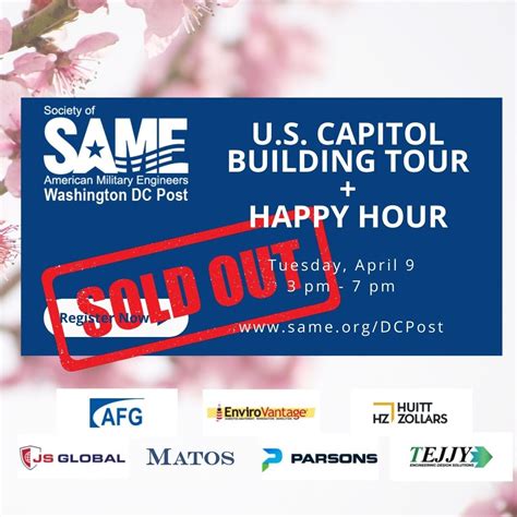 SAME DC Tues April 9 Welcome Tour Of The U S Capitol Building