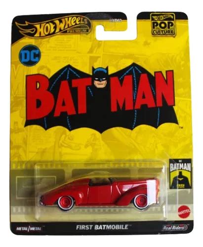 Hot Wheels Premium Pop Culture Batman First Batmobile Mercadolibre