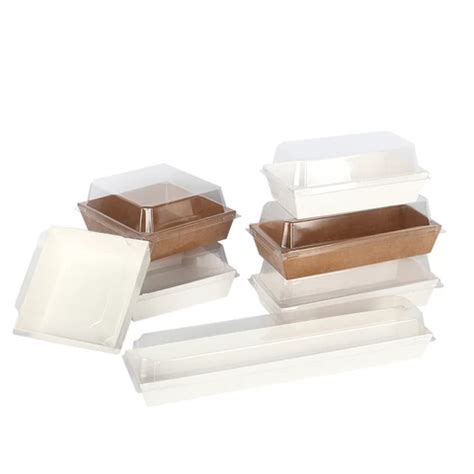 Buy Lokyo Disposable Bakery Cardboard White Box Takeout Dessert Food