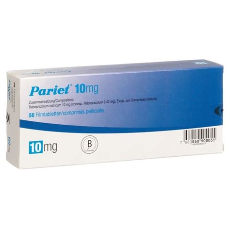 Pariet Filmtabl 10 Mg Blist 56 Stk Online Bestellen