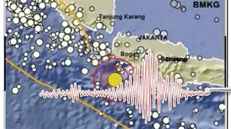 Jakarta Bergoyang Gempa M 5 7 Guncang Bayah Banten Rakyat Sulsel