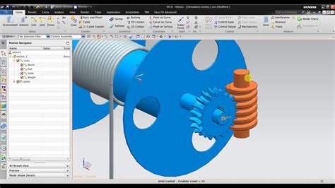 Nx Motion Tutorial Study Case Find Minimum Torque Required On Winch