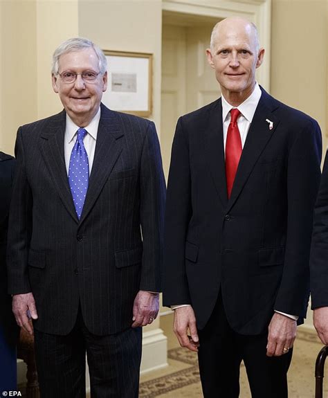 Republican Rick Scott Shows Up For Senate Orientation And Photo Op