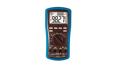 Multímetro Digital10a Acdc Trms Ncv Ef Usb Et 2517a Minipacofermeta Ferramentas