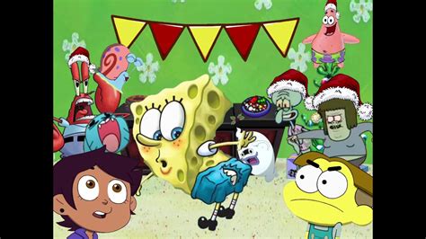 Spongebob The Embarrassing Snapshot Of Spongebob At The Christmas