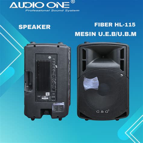 Set Speaker Fiber Aktif G G Fiber Hl Mesin U E B U B M