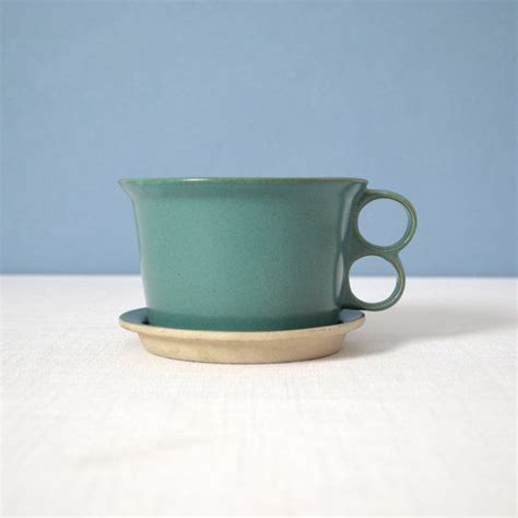 Vintage Bennington Potters Vermont Green Trigger Cup With Etsy