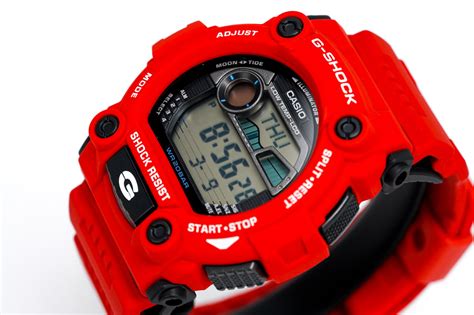 Casio G Shock Watch Mens G Rescue Red G 7900a 4dr Watches And Crystals