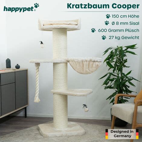 Happypet Premium Kratzbaum Grosse Katzen Stabil Cooper Cm